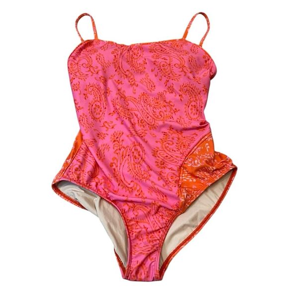 Hermoza Swim One Piece Bathing Suit Size 4 NWT $148 Pink Asha - Picture 1 of 9